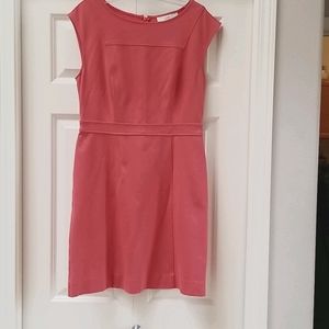 LOFT Coral Sleeveles Dress